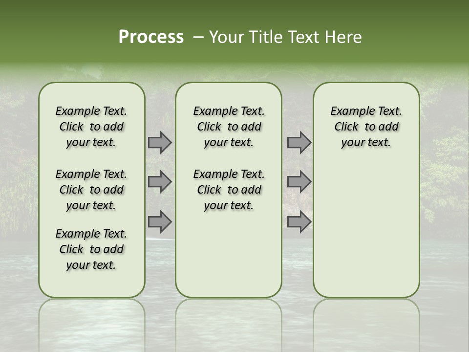 Vitality Natural Coolness PowerPoint Template