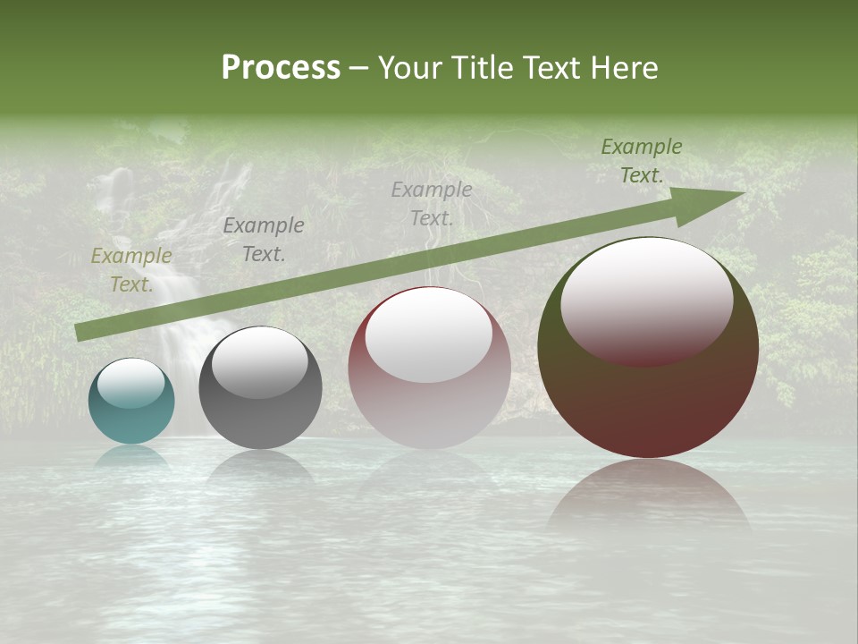 Vitality Natural Coolness PowerPoint Template