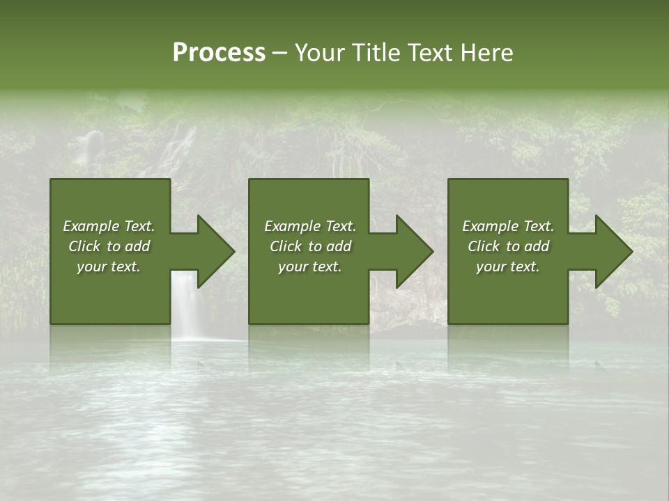 Vitality Natural Coolness PowerPoint Template