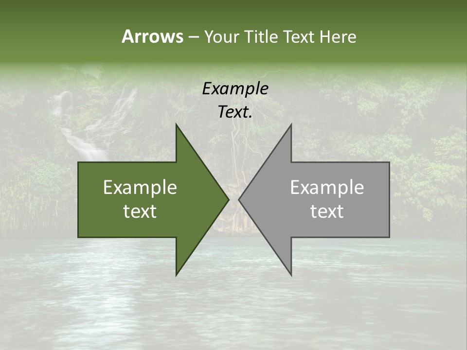 Vitality Natural Coolness PowerPoint Template