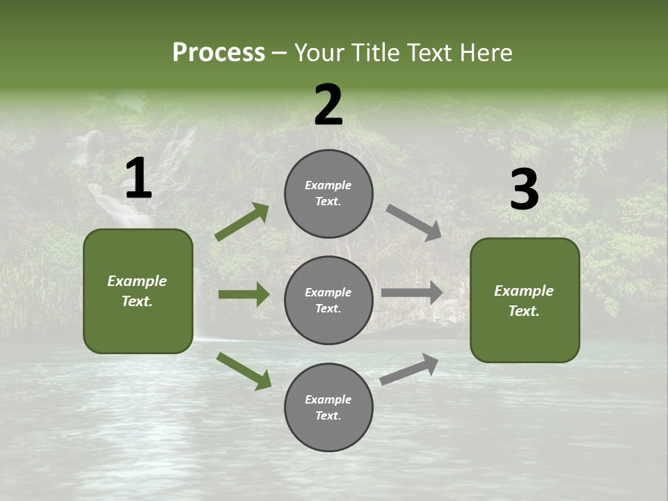 Vitality Natural Coolness PowerPoint Template