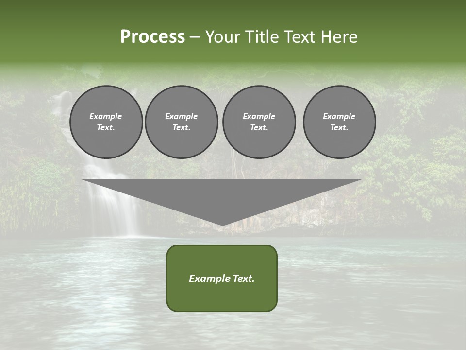 Vitality Natural Coolness PowerPoint Template