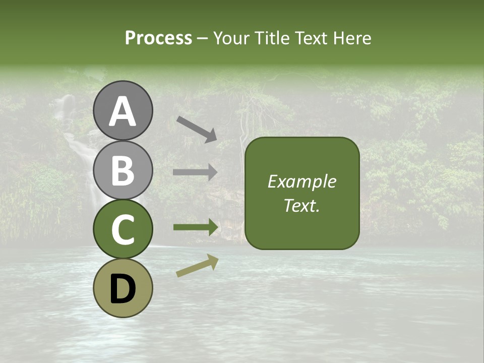 Vitality Natural Coolness PowerPoint Template