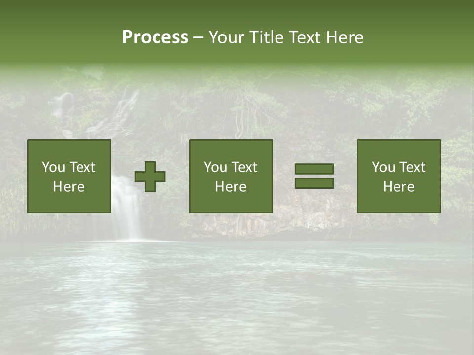 Vitality Natural Coolness PowerPoint Template