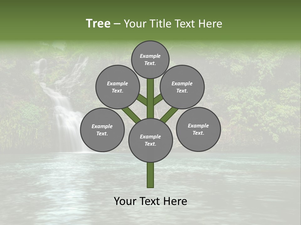 Vitality Natural Coolness PowerPoint Template