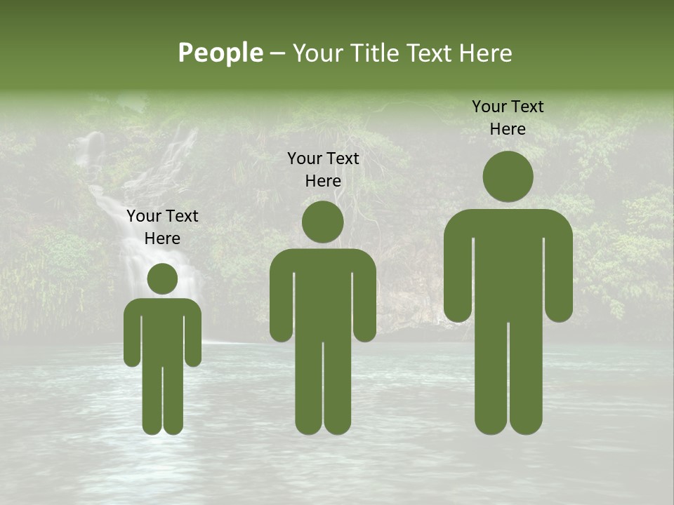 Vitality Natural Coolness PowerPoint Template