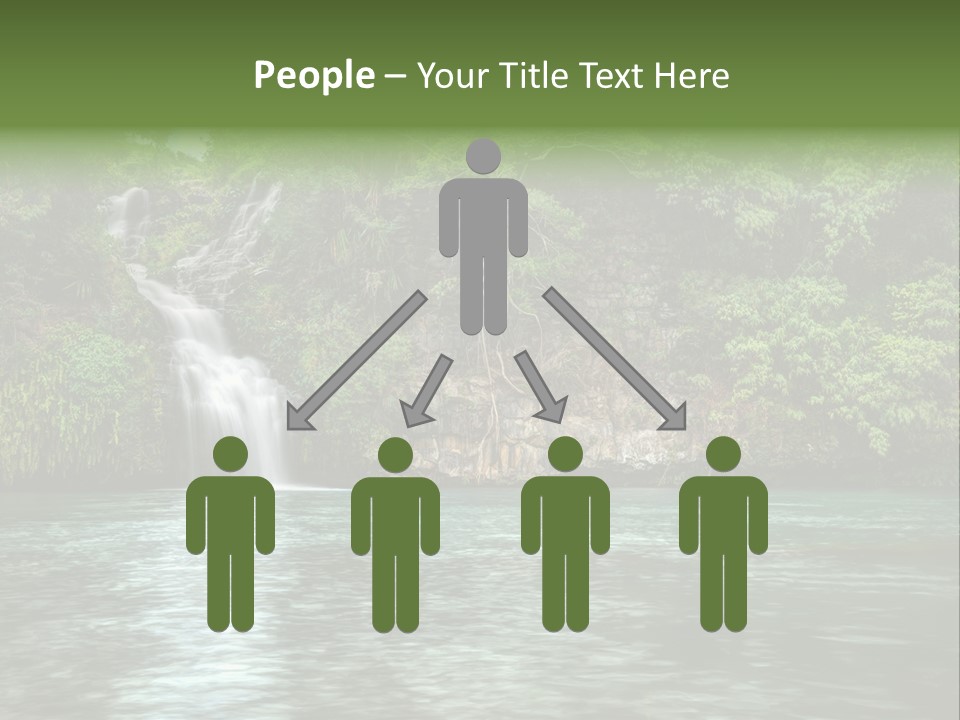 Vitality Natural Coolness PowerPoint Template