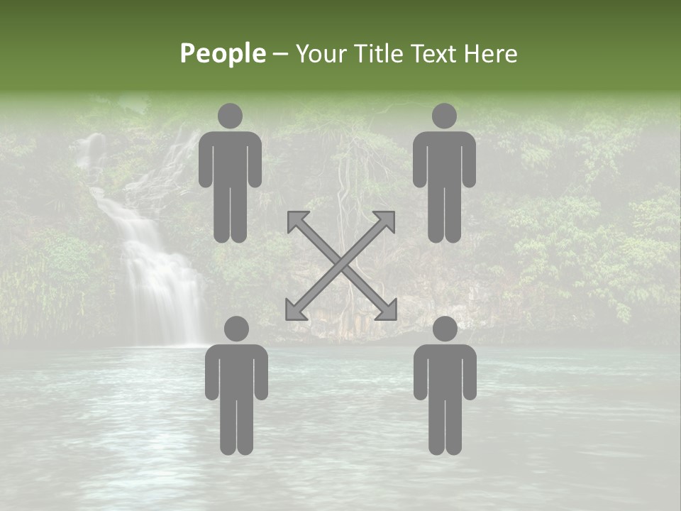 Vitality Natural Coolness PowerPoint Template