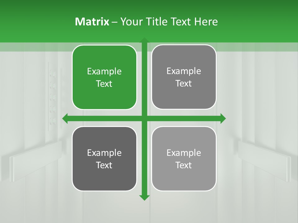 Lobby Hotel Down PowerPoint Template