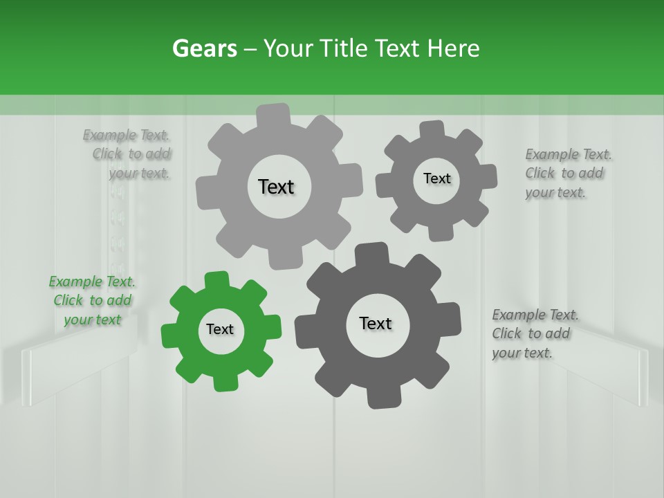 Lobby Hotel Down PowerPoint Template