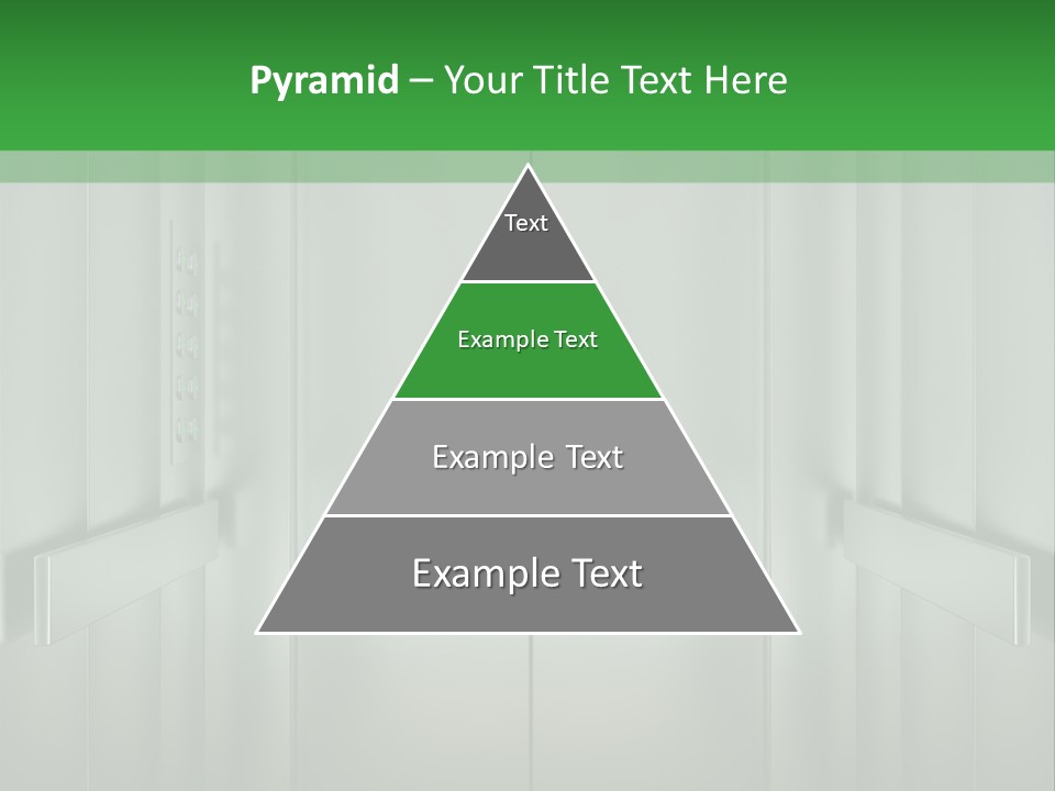 Lobby Hotel Down PowerPoint Template