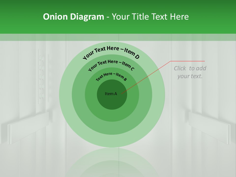 Lobby Hotel Down PowerPoint Template