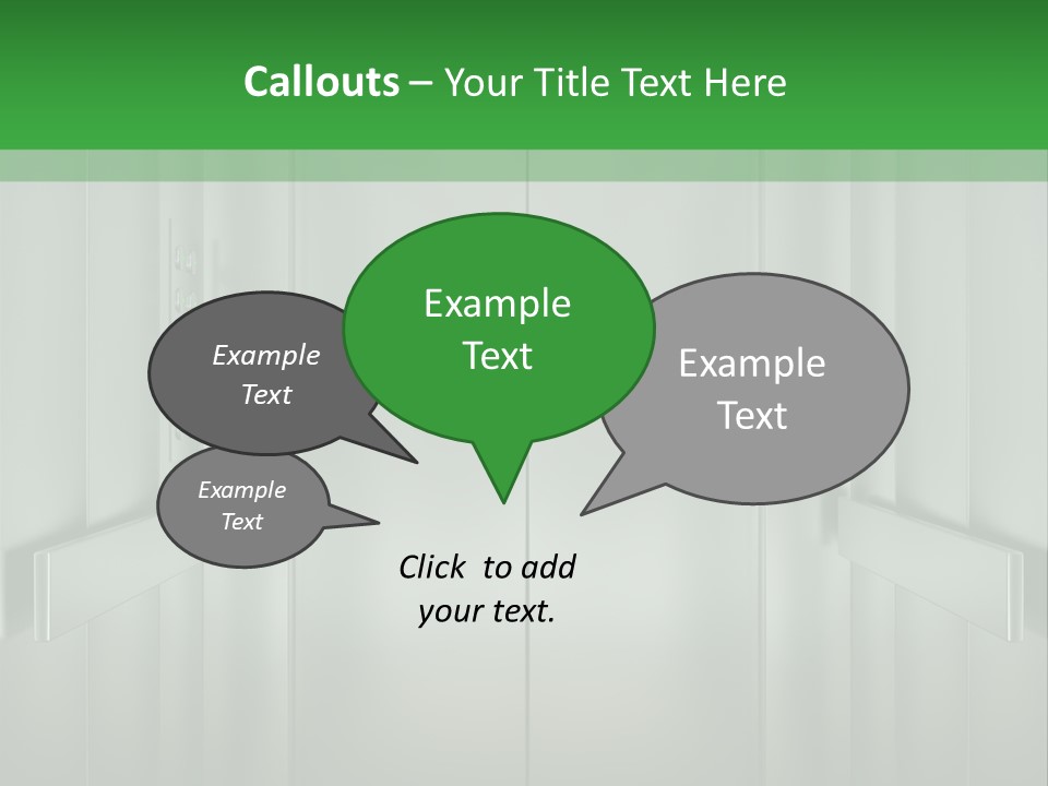 Lobby Hotel Down PowerPoint Template