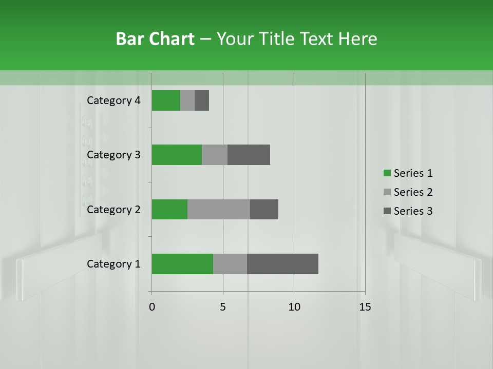 Lobby Hotel Down PowerPoint Template