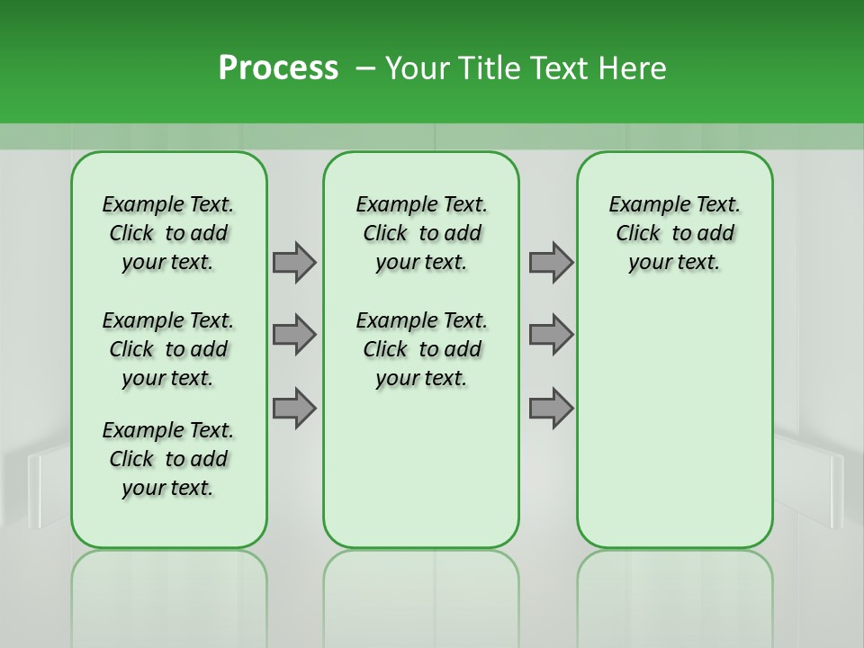 Lobby Hotel Down PowerPoint Template