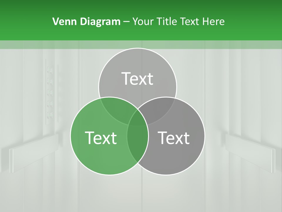 Lobby Hotel Down PowerPoint Template