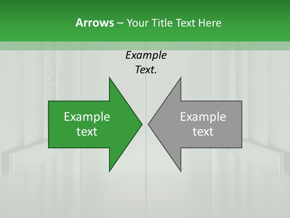Lobby Hotel Down PowerPoint Template