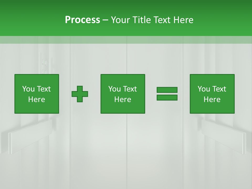 Lobby Hotel Down PowerPoint Template