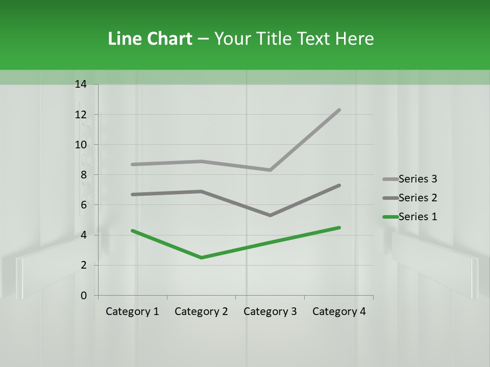 Lobby Hotel Down PowerPoint Template