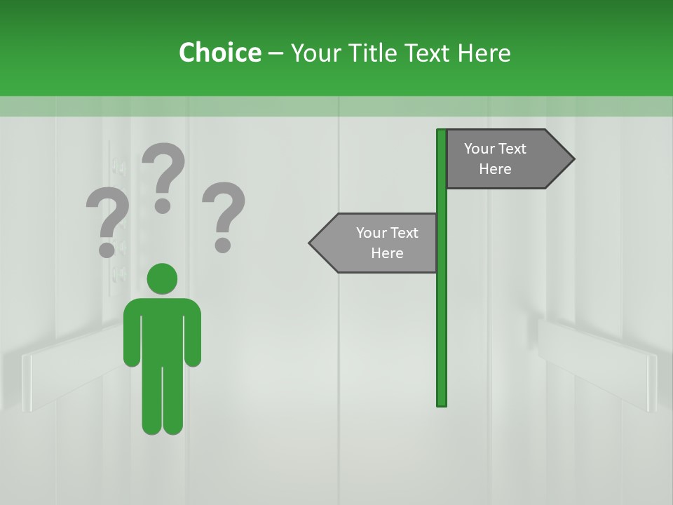 Lobby Hotel Down PowerPoint Template
