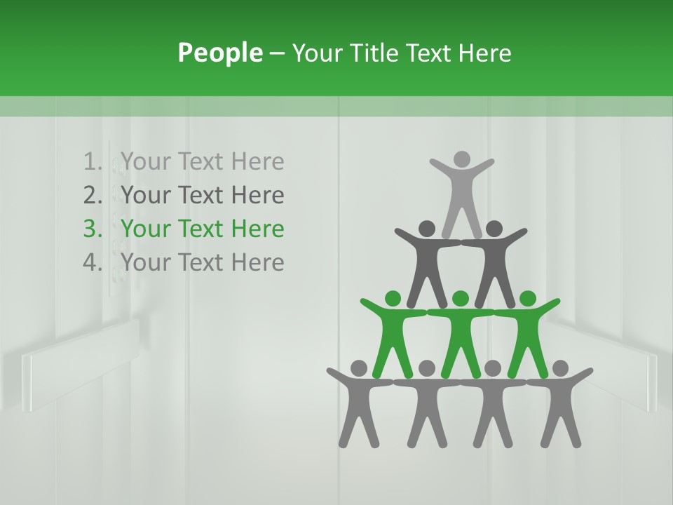 Lobby Hotel Down PowerPoint Template