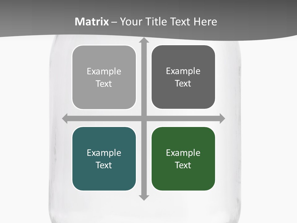 Studio Shot Circle White Background PowerPoint Template