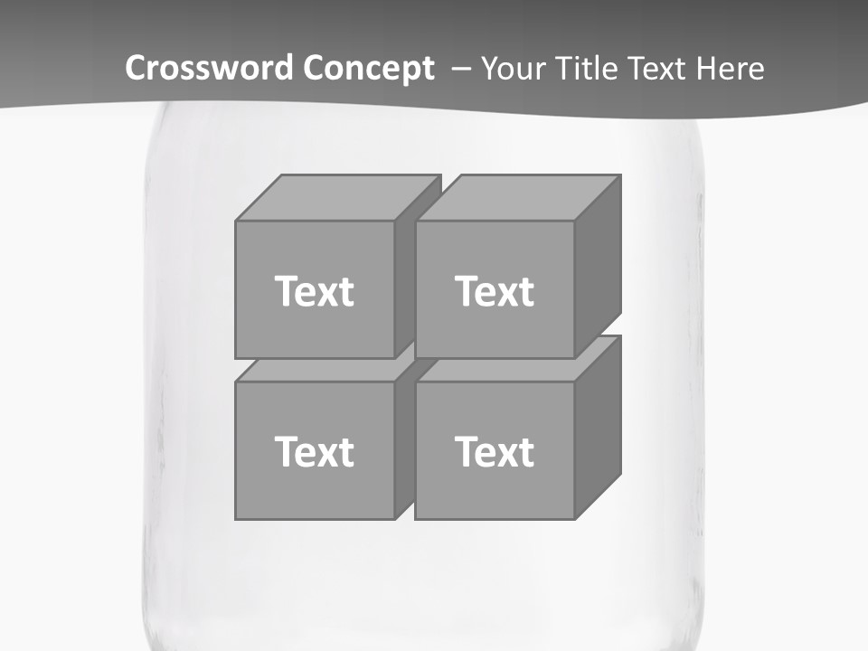 Studio Shot Circle White Background PowerPoint Template