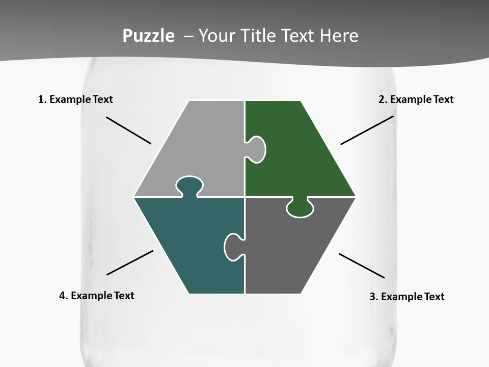 Studio Shot Circle White Background PowerPoint Template