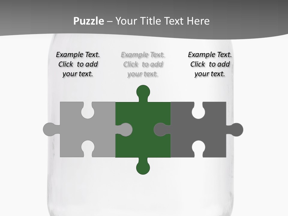 Studio Shot Circle White Background PowerPoint Template