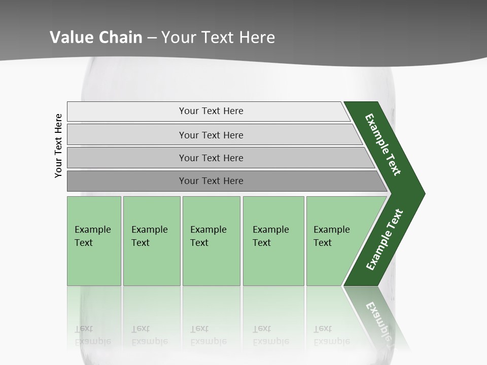Studio Shot Circle White Background PowerPoint Template
