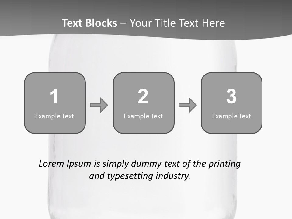 Studio Shot Circle White Background PowerPoint Template