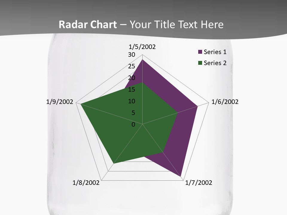 Studio Shot Circle White Background PowerPoint Template