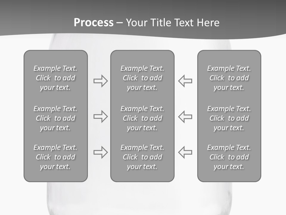 Studio Shot Circle White Background PowerPoint Template