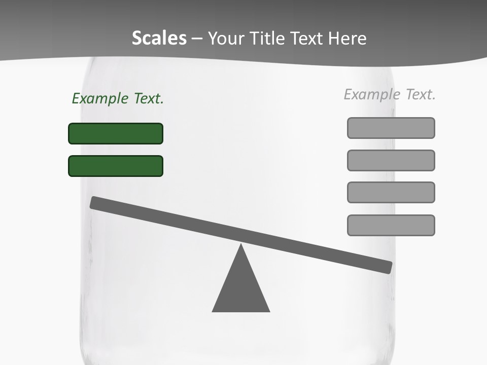 Studio Shot Circle White Background PowerPoint Template