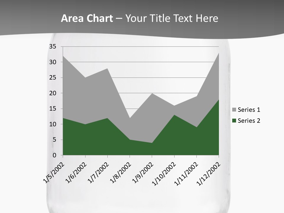 Studio Shot Circle White Background PowerPoint Template