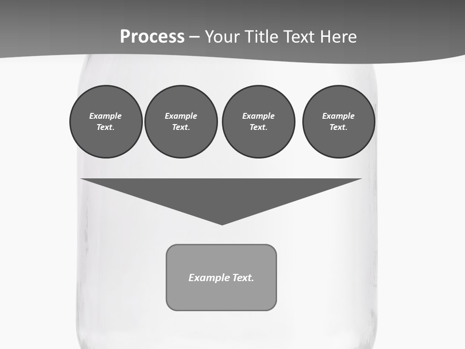 Studio Shot Circle White Background PowerPoint Template