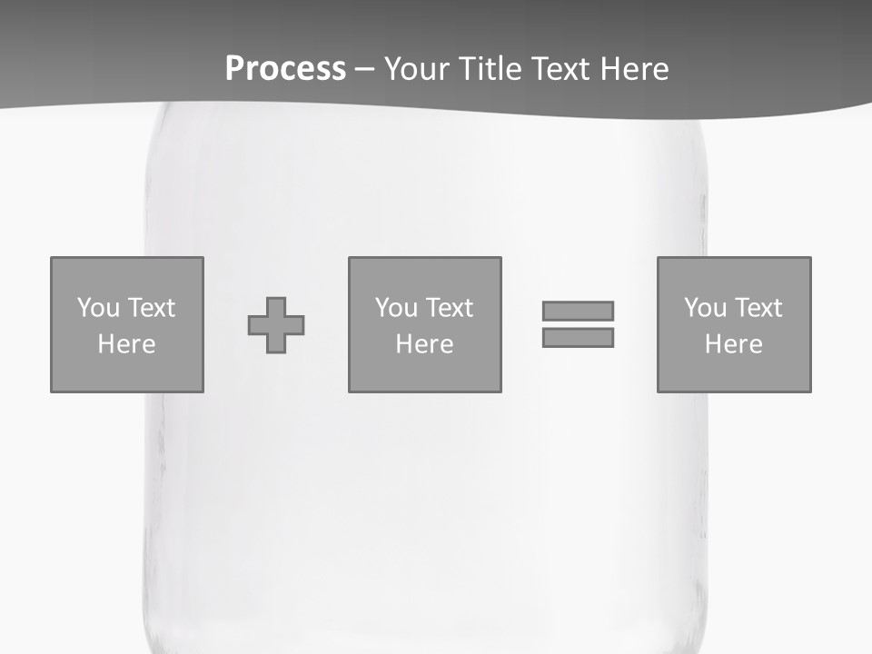 Studio Shot Circle White Background PowerPoint Template