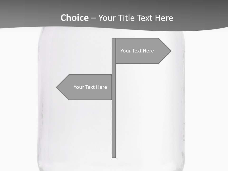 Studio Shot Circle White Background PowerPoint Template