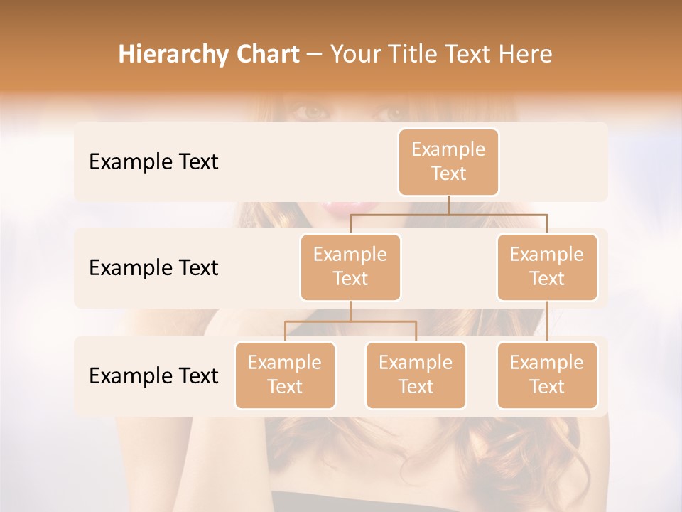 Adult Glamour Green Eye PowerPoint Template