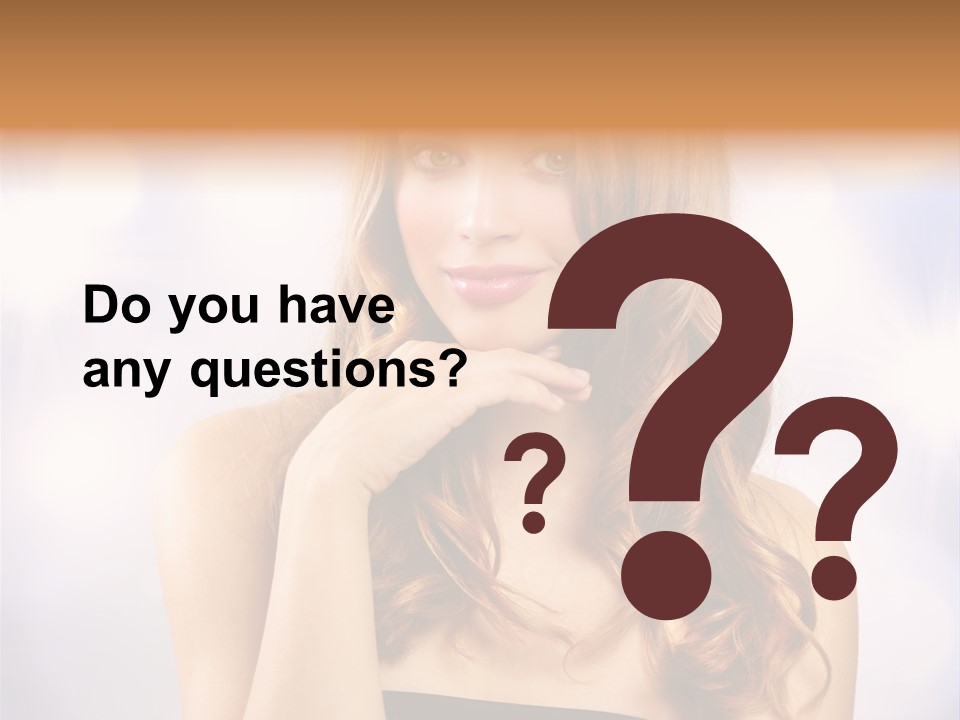 Adult Glamour Green Eye PowerPoint Template