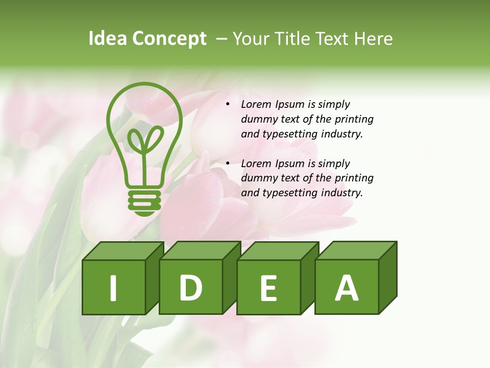 Isolated Day Home PowerPoint Template