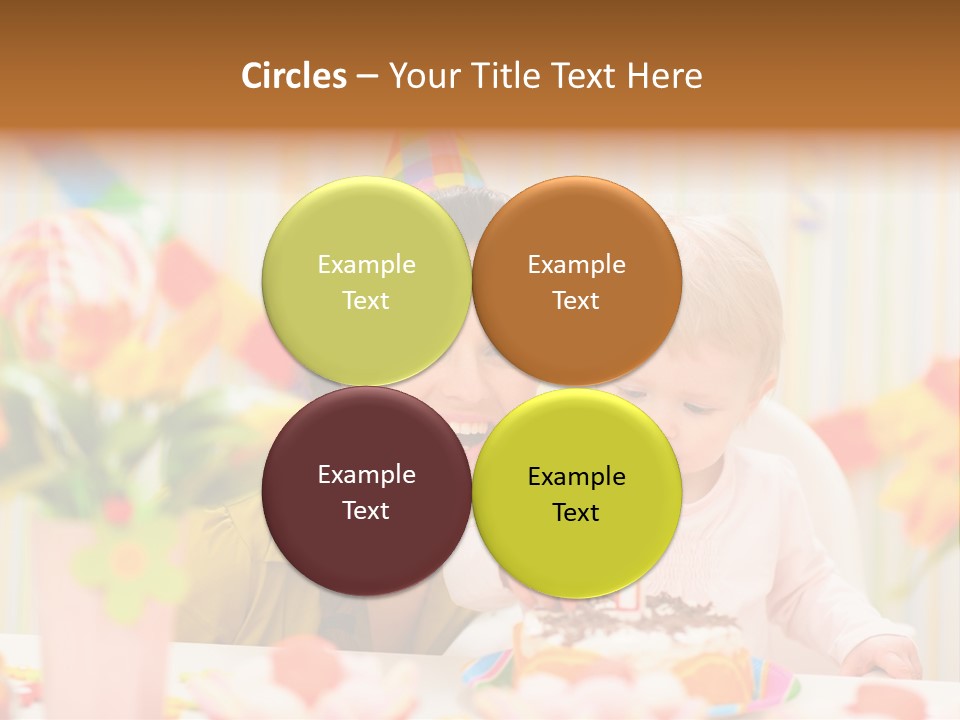 Mother Woman Eat PowerPoint Template