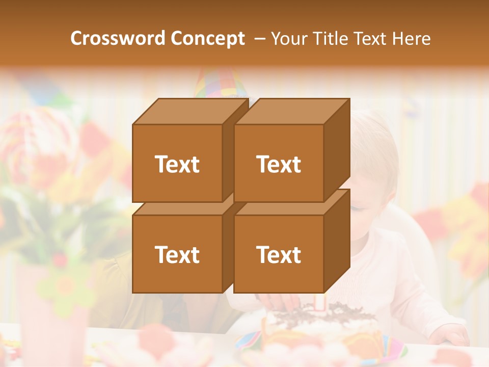 Mother Woman Eat PowerPoint Template