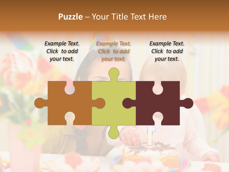 Mother Woman Eat PowerPoint Template