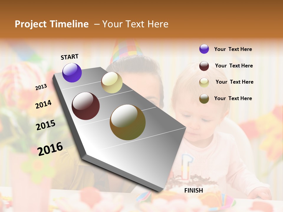 Mother Woman Eat PowerPoint Template