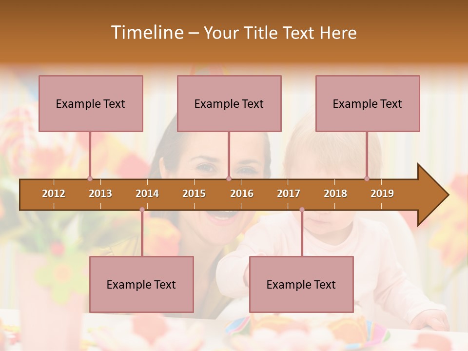 Mother Woman Eat PowerPoint Template