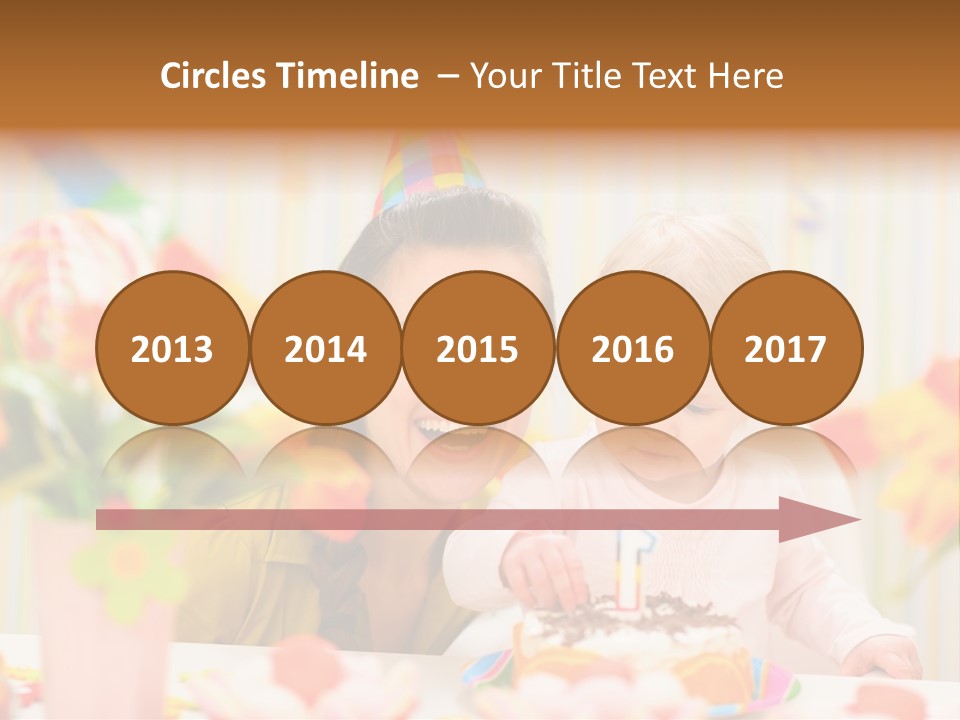 Mother Woman Eat PowerPoint Template