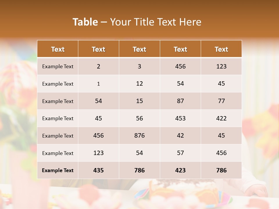 Mother Woman Eat PowerPoint Template