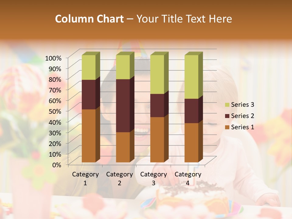 Mother Woman Eat PowerPoint Template