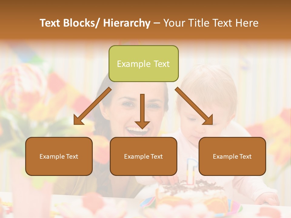 Mother Woman Eat PowerPoint Template